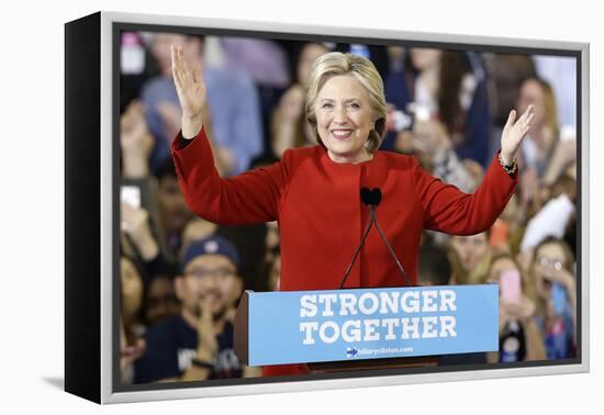 Election 2016 Clinton-Gerry Broome-Framed Premier Image Canvas