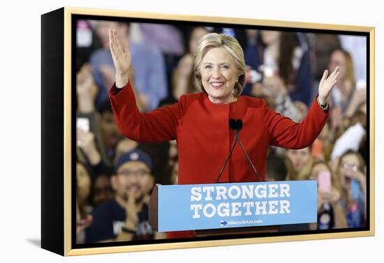 Election 2016 Clinton-Gerry Broome-Framed Premier Image Canvas