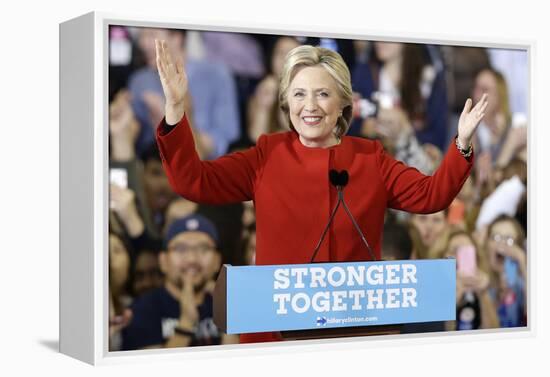 Election 2016 Clinton-Gerry Broome-Framed Premier Image Canvas