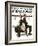 "Election Debate" Saturday Evening Post Cover, October 9,1920-Norman Rockwell-Framed Giclee Print