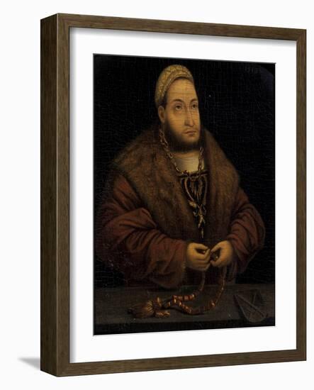 Elector Frederick the Wise, 1510-Lucas Cranach the Elder-Framed Giclee Print