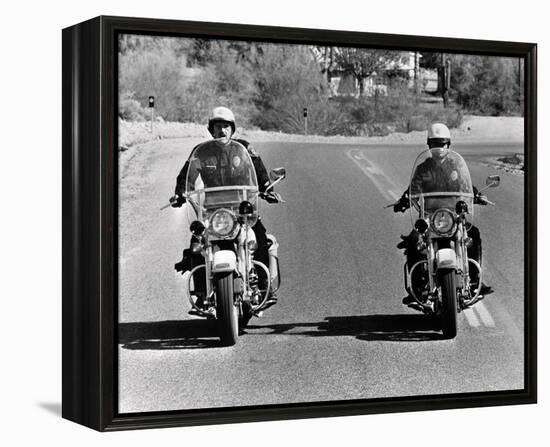 Electra Glide in Blue-null-Framed Stretched Canvas