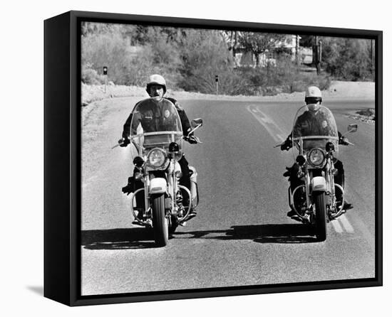 Electra Glide in Blue-null-Framed Stretched Canvas