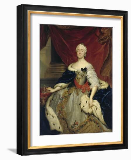 Electress Maria Antonia, Wife of Friedrich Christian, 1751-Anton Raphael Mengs-Framed Giclee Print