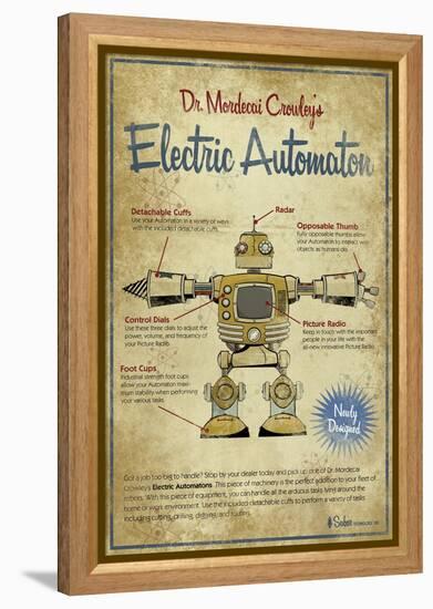 Electric Auto-Michael Murdock-Framed Premier Image Canvas