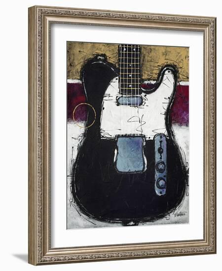 Electric Black-Bruce Langton-Framed Art Print