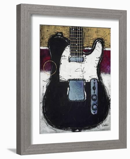 Electric Black-Bruce Langton-Framed Art Print