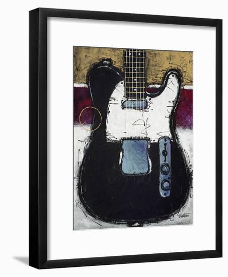 Electric Black-Bruce Langton-Framed Art Print