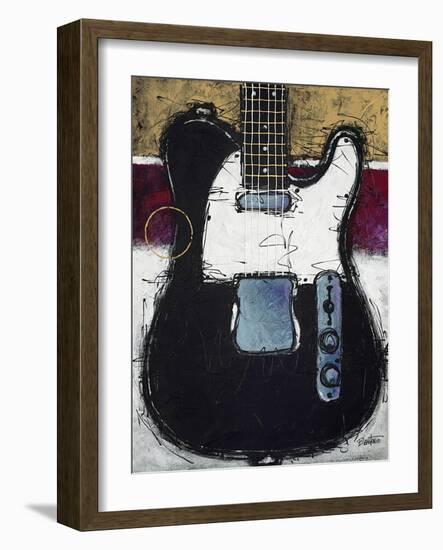 Electric Black-Bruce Langton-Framed Art Print