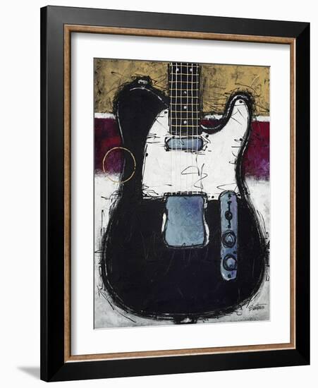 Electric Black-Bruce Langton-Framed Art Print