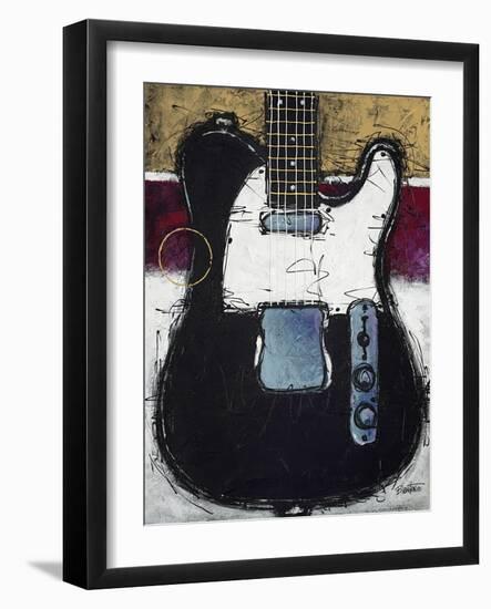 Electric Black-Bruce Langton-Framed Art Print