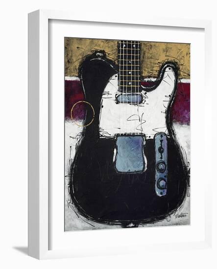 Electric Black-Bruce Langton-Framed Art Print