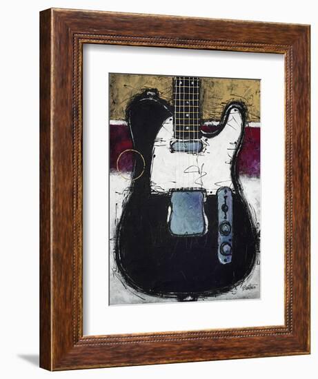 Electric Black-Bruce Langton-Framed Art Print