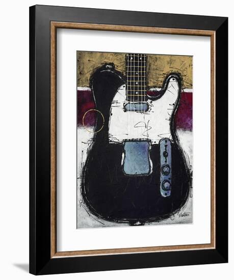 Electric Black-Bruce Langton-Framed Art Print