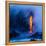 Electric Blue-Miles Morgan-Framed Premier Image Canvas