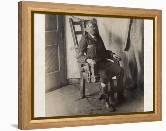 Electric Chair, 1908-null-Framed Premier Image Canvas