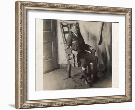 Electric Chair, 1908-null-Framed Photographic Print