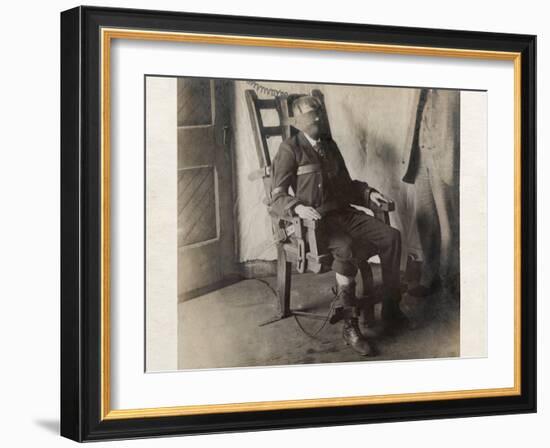 Electric Chair, 1908-null-Framed Photographic Print