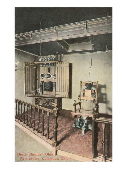 Electric Chair Columbus Ohio Art Print By Art Com