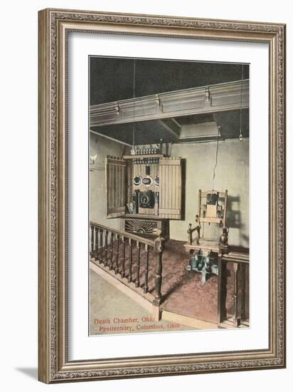 Electric Chair, Columbus, Ohio-null-Framed Art Print