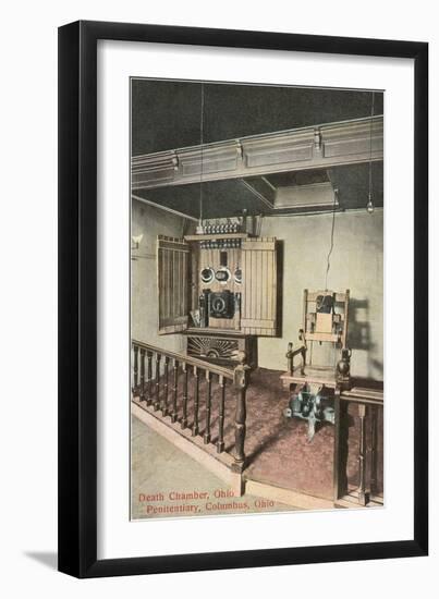 Electric Chair, Columbus, Ohio-null-Framed Art Print