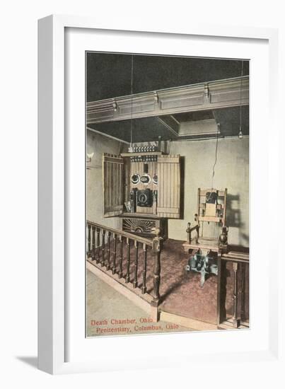 Electric Chair, Columbus, Ohio-null-Framed Art Print