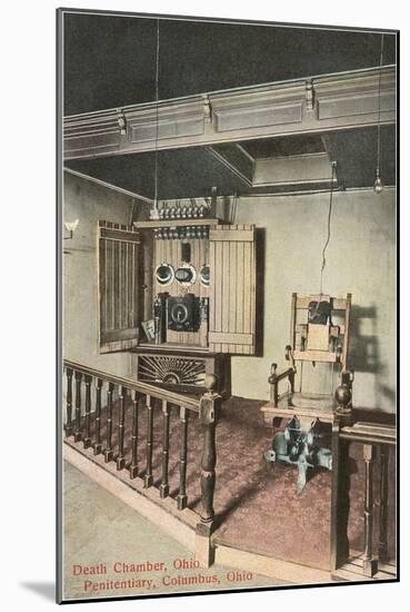 Electric Chair, Columbus, Ohio-null-Mounted Art Print