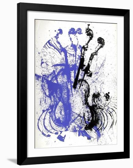 Electric Concerto-Arman-Framed Limited Edition