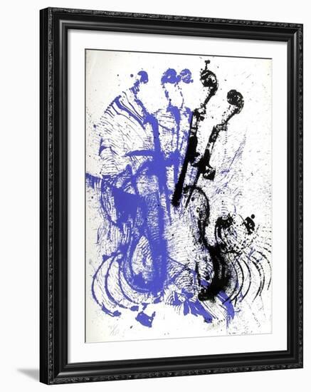 Electric Concerto-Arman-Framed Limited Edition