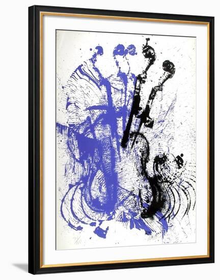 Electric Concerto-Arman-Framed Limited Edition