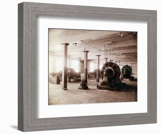 Electric Generator Station-null-Framed Photographic Print