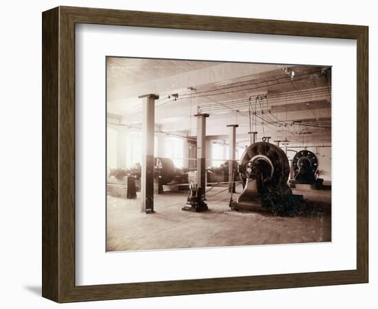 Electric Generator Station-null-Framed Photographic Print