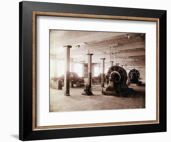 Electric Generator Station-null-Framed Photographic Print