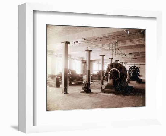 Electric Generator Station-null-Framed Photographic Print
