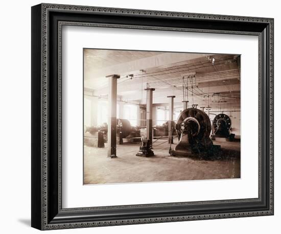 Electric Generator Station-null-Framed Photographic Print