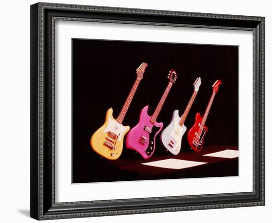 Electric Guitars-Yale Joel-Framed Photographic Print