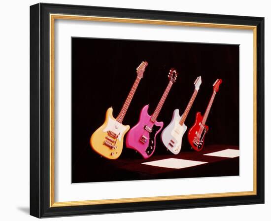 Electric Guitars-Yale Joel-Framed Photographic Print