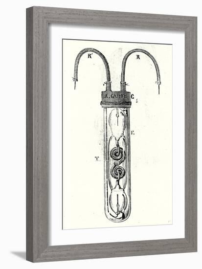 Electric Lantern of Miners-null-Framed Giclee Print