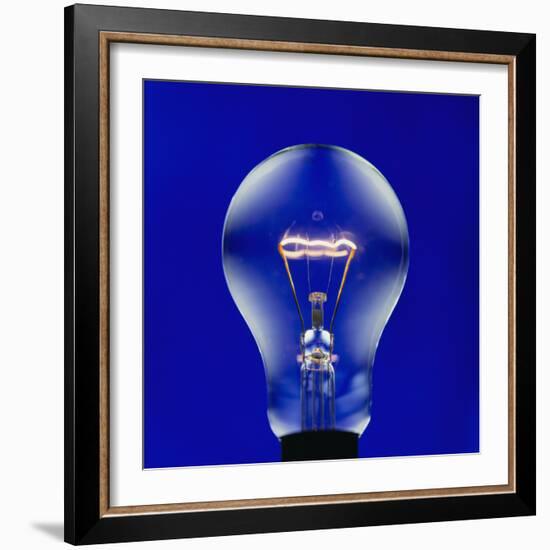 Electric Light Bulb-Lawrence Lawry-Framed Premium Photographic Print