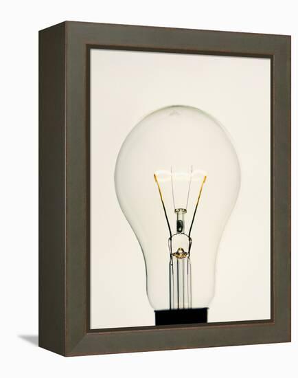 Electric Light Bulb-Lawrence Lawry-Framed Premier Image Canvas
