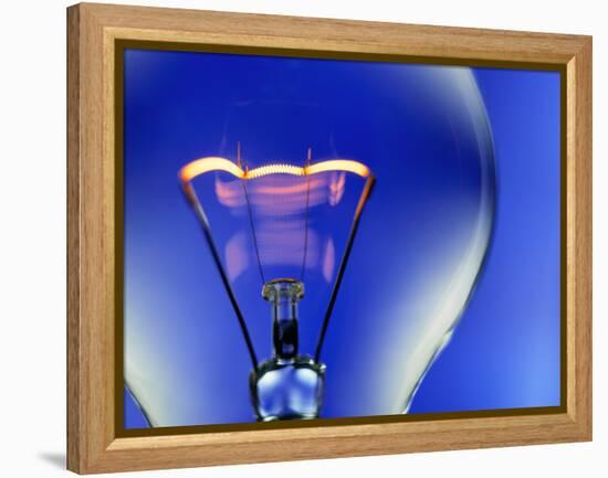 Electric Light Bulb-Lawrence Lawry-Framed Premier Image Canvas