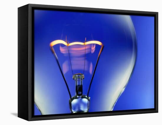 Electric Light Bulb-Lawrence Lawry-Framed Premier Image Canvas