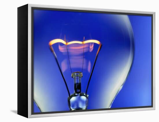 Electric Light Bulb-Lawrence Lawry-Framed Premier Image Canvas