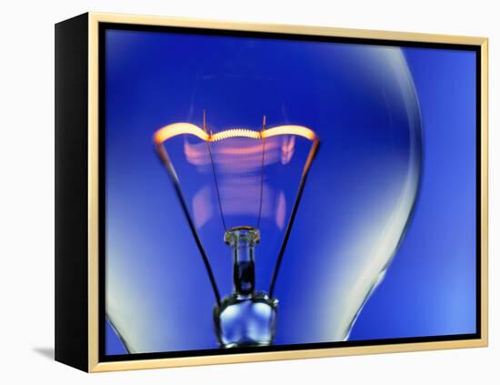 Electric Light Bulb-Lawrence Lawry-Framed Premier Image Canvas