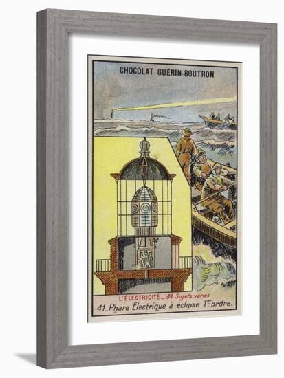 Electric Lighthouse-null-Framed Giclee Print