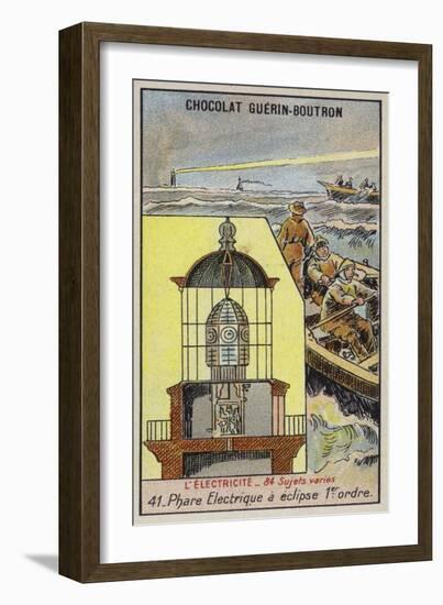 Electric Lighthouse-null-Framed Giclee Print