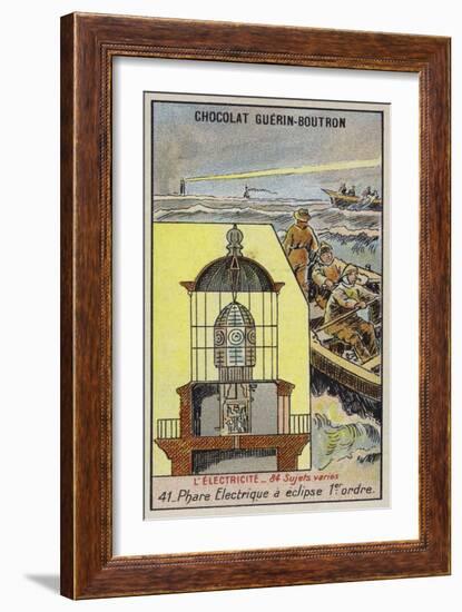 Electric Lighthouse-null-Framed Giclee Print