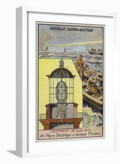 Electric Lighthouse-null-Framed Giclee Print