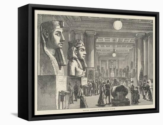Electric Lighting of the British Museum-Frank Watkins-Framed Premier Image Canvas