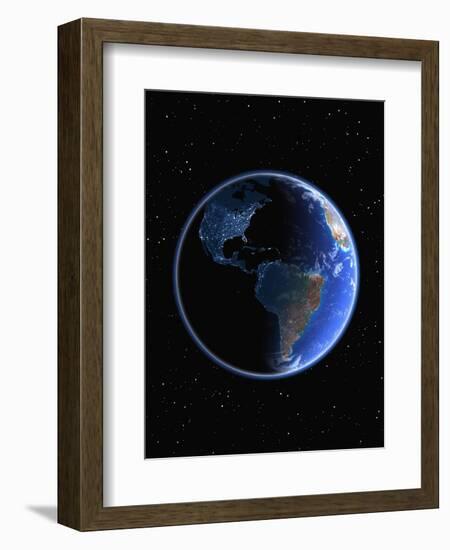 Electric Lights in the Western Hemisphere-Kulka-Framed Photographic Print